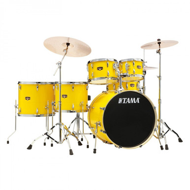 TAMA Imperialstar 6-piece Drum Kit 22 in Electric Yellow