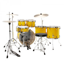 TAMA Imperialstar 6-piece Drum Kit 22 in Electric Yellow - Image 3