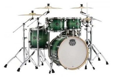 B Stock: Mapex Armory Series 5 Piece 20" Fusion Shell Pack in Emerald Green 001