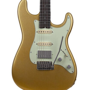 Schecter Nick Johnston Traditional 10th Anniversary HSS Atomic Saffron