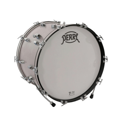 Second Hand Pearl President Series Phenolic 22x14 bass drum in White Oyster 003