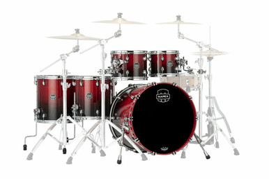 Mapex Saturn 22" Drum Kit in Scarlet Fade