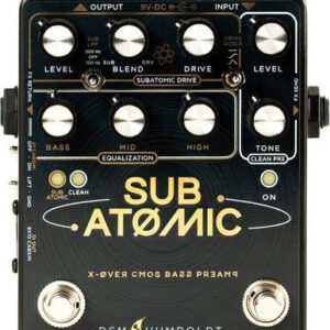 DSM and Humboldt Sub Atomic Bass Preamp Pedal