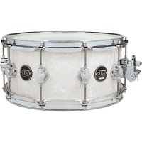 DW Performance Series 14 x 6.5" Snare Drum Finish Ply White Marine