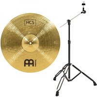 Meinl HCS 20 Crash / Ride Cymbal & Boom Arm Stand Black