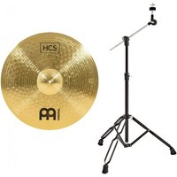 Meinl HCS 20 Ride Cymbal & Boom Arm Stand Black