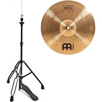 Meinl HCS Bronze 13" Hi-Hats & Stand Black