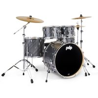 PDP Mainstage 5pc Drum Kit with Hardware Pack and Paiste Cymbals - Twisted Graphite
