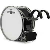 Premier NXT GEN Marching 24" x 10" Traditional Bass Drum Black