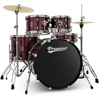 Premier Revolution 22" 5pc Drum Kit Red Sparkle