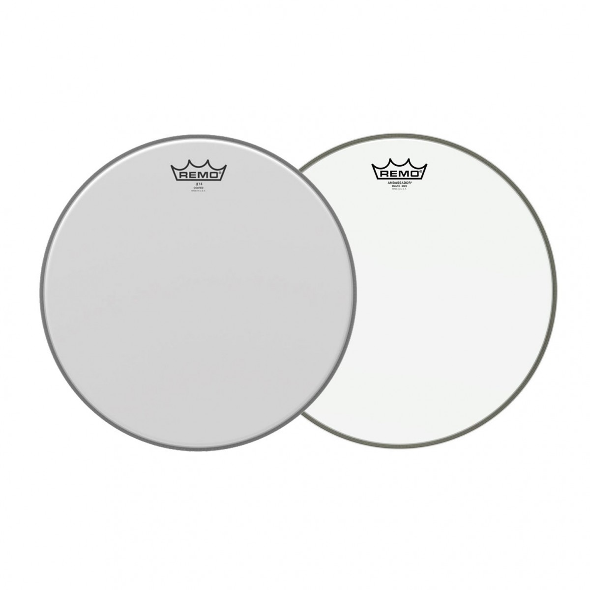 Remo Ambassador X14 14" Snare Upgrade Pack w/14" Hazy Snare Side