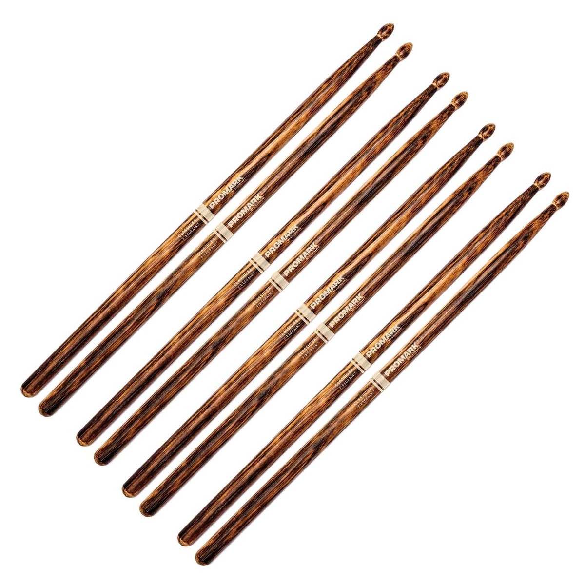 ProMark Classic Forward FireGrain 5A Wood Tip 4 Pair Value Bundle