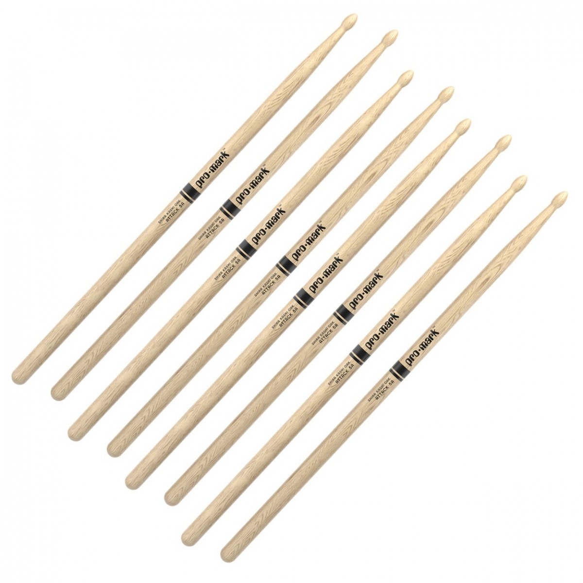 Promark Classic Attack 5A Shira Kashi Oak 4 Pair Value Bundle