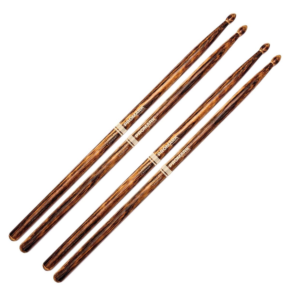 ProMark Classic Forward FireGrain 5A Wood Tip 2 Pair Value Bundle