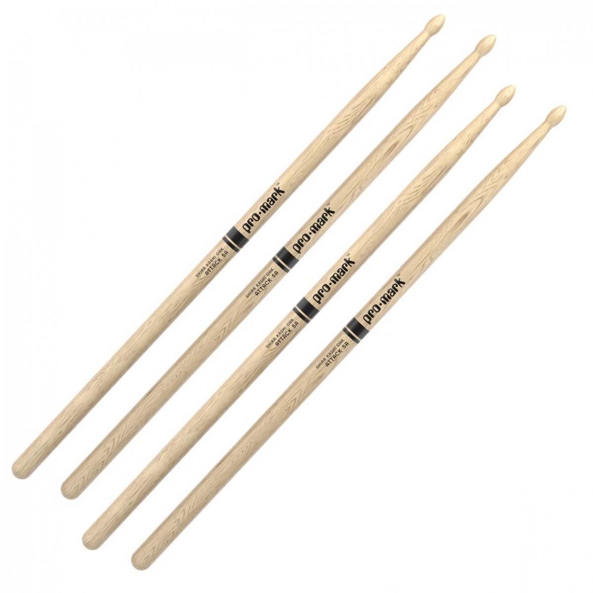 Promark Classic Attack 5A Shira Kashi Oak 2 Pair Value Bundle