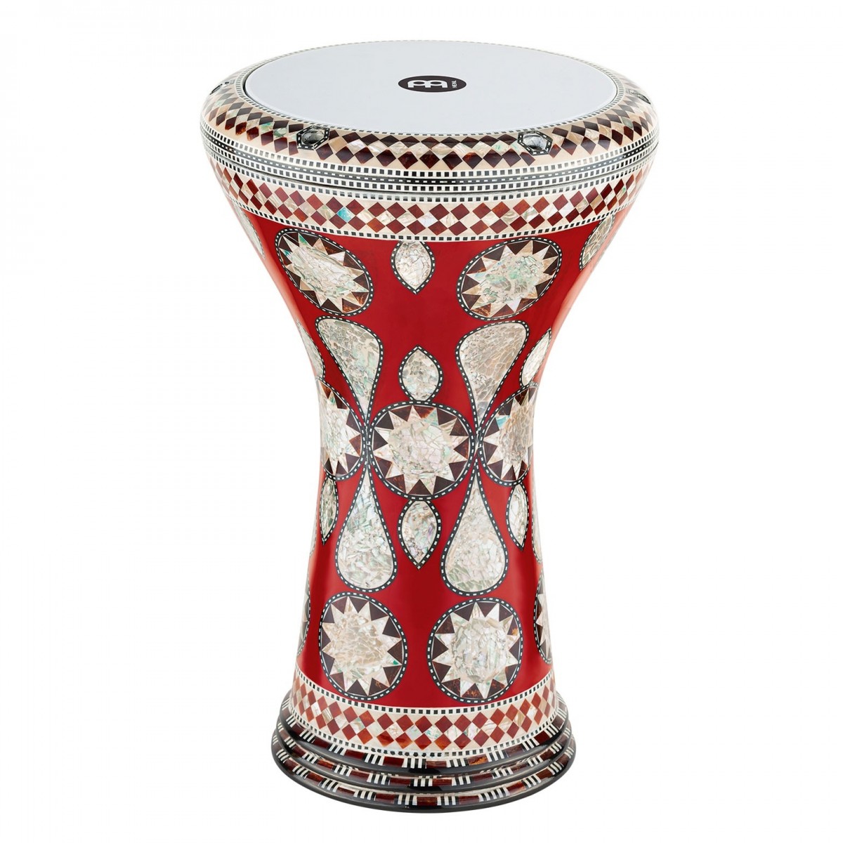 Meinl 8 3/4" Artisan Edition Doumbek White Pearl Mosaic Imperial