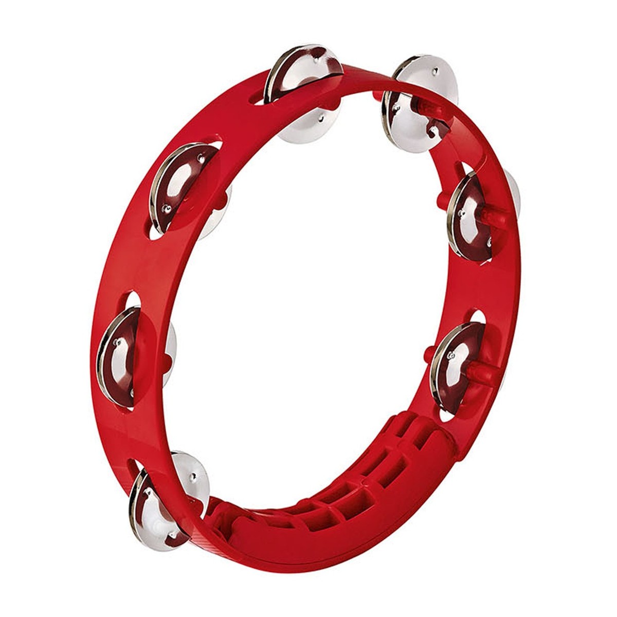 Nino by Meinl 8" ABS Tambourine 1 row Red
