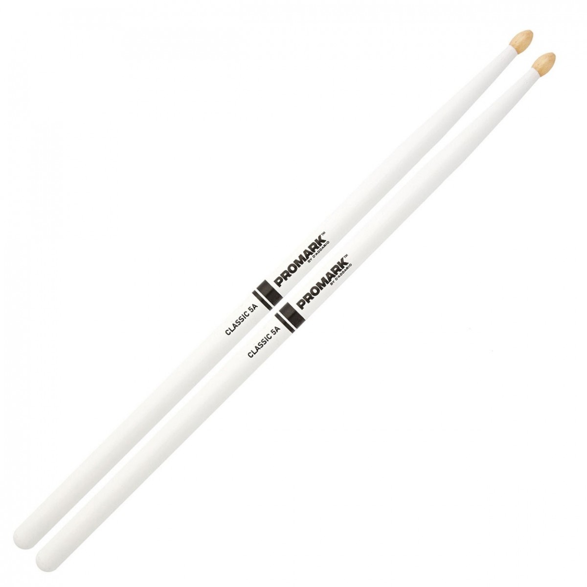 Promark Classic Forward 5A Hickory Drumsticks White