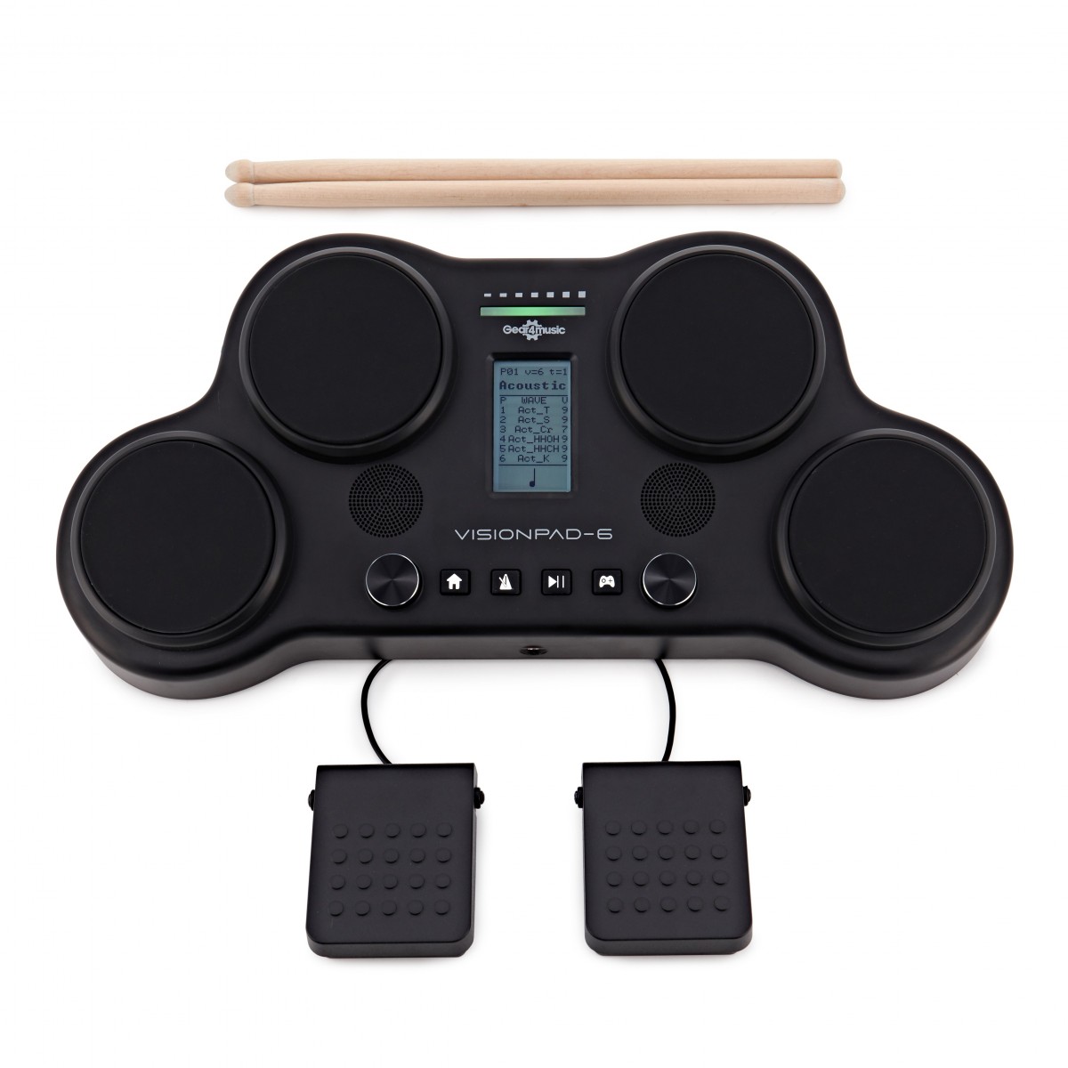 VISIONPAD-6 Electronic Drum Pad