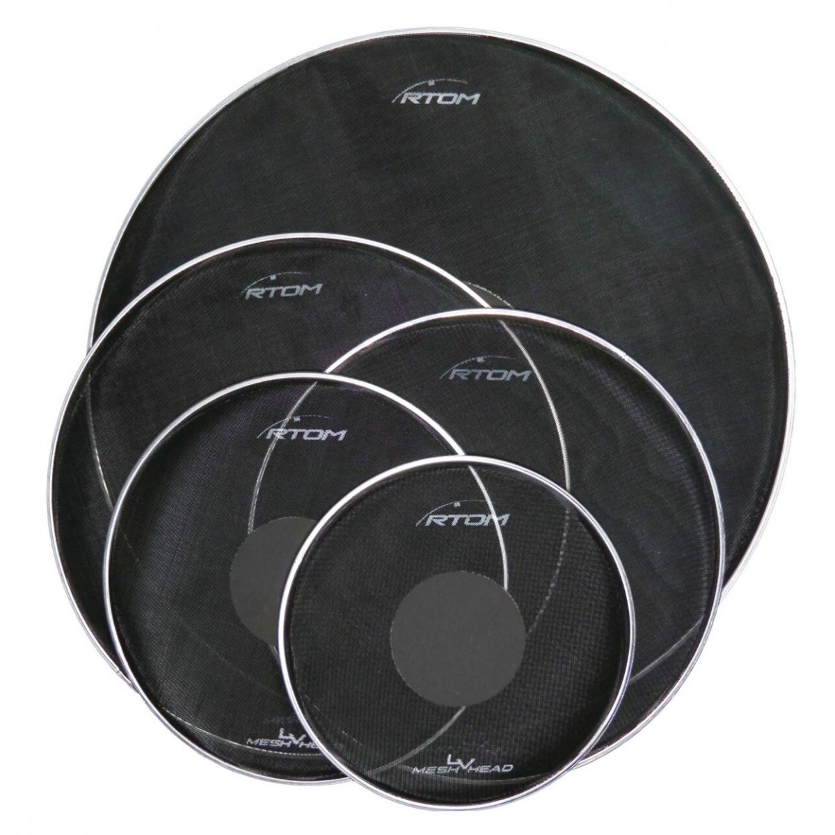 RTOM Mesh Drum Head Pack (10" 12" 14" 16" 22")