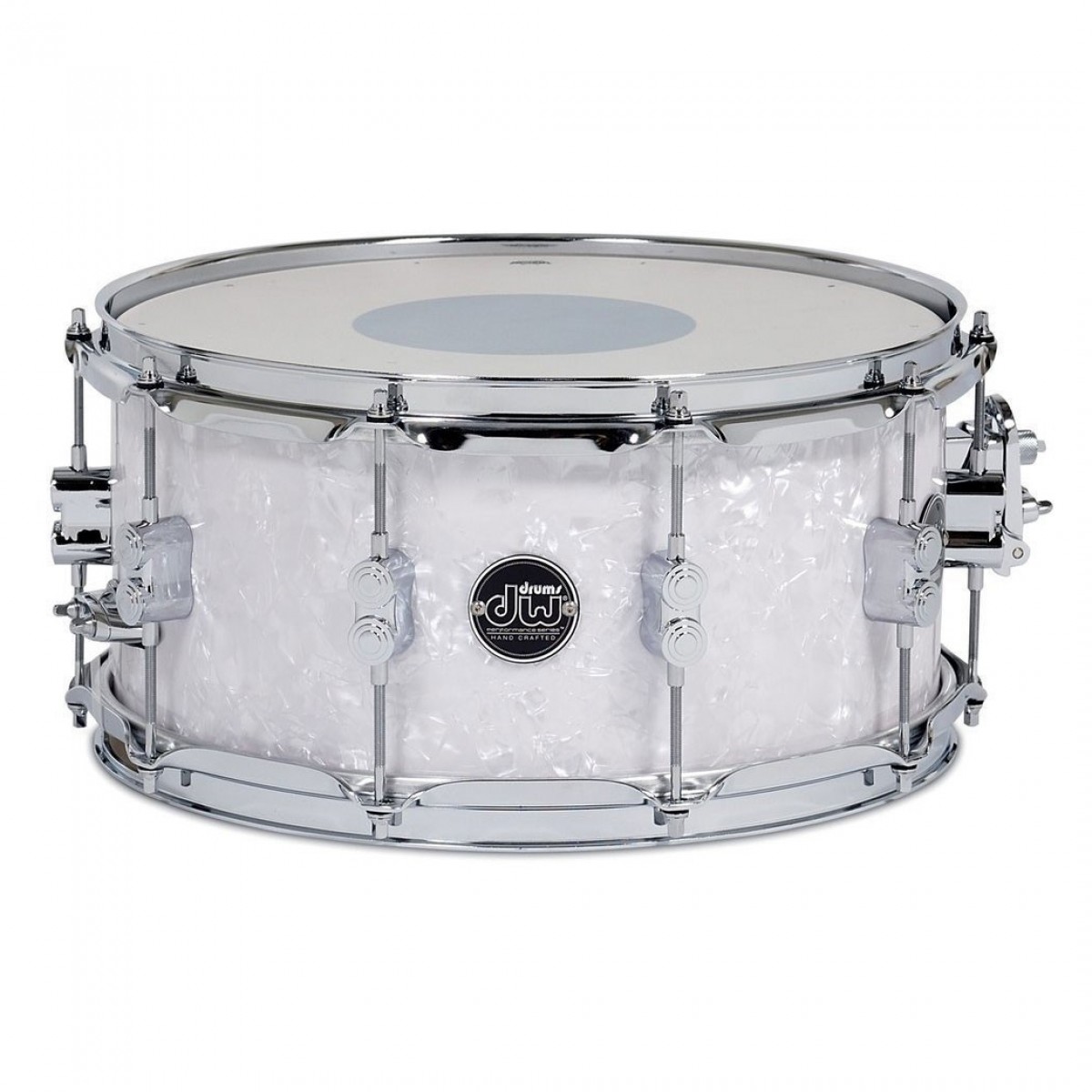 DW Performance Series™ 14 x 6.5" Snare Drum Finish Ply White Marine