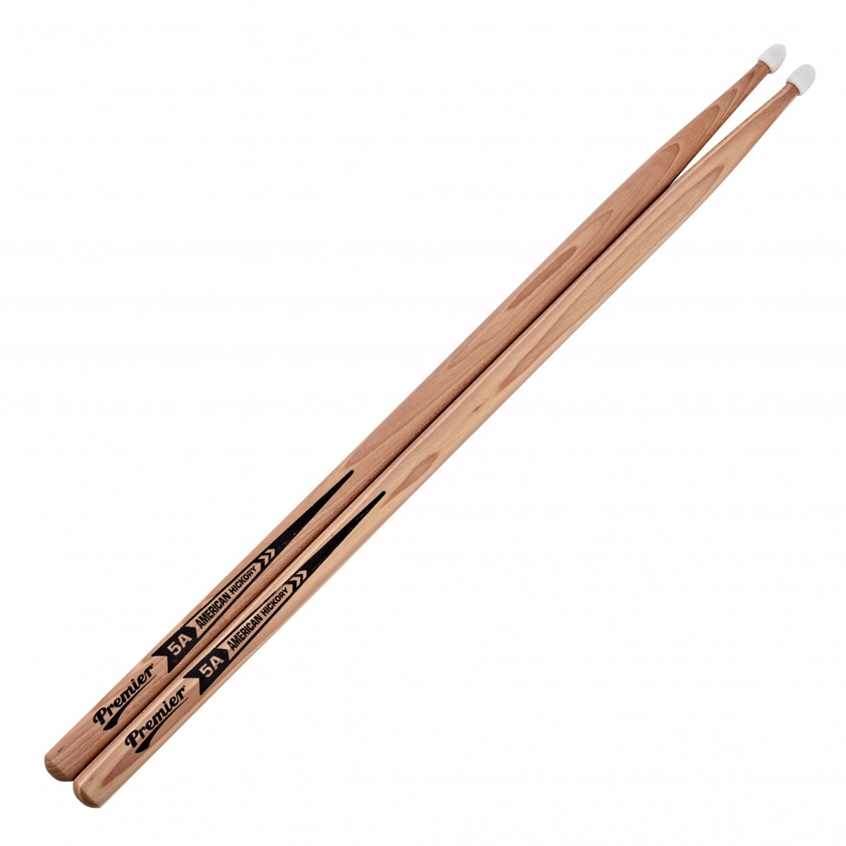Premier 5A American Hickory Drumsticks Nylon Tip