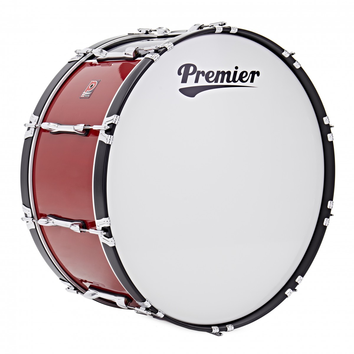 Premier Marching Traditional 28” x 12” Bass Drum Military Livery