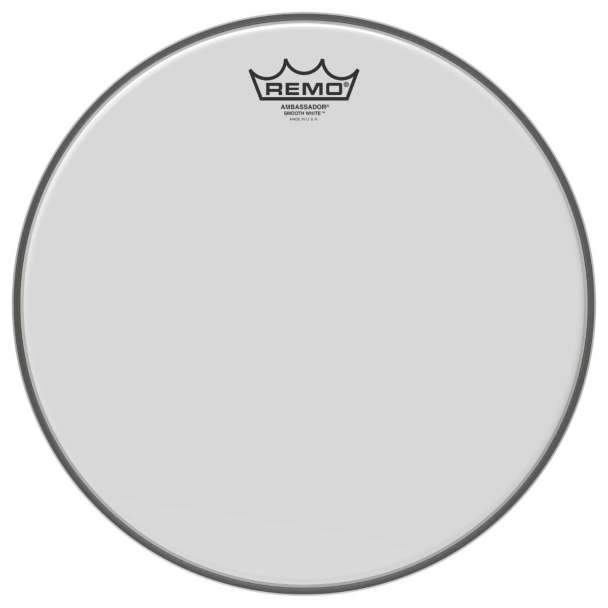 Remo Ambassador Smooth White 14 Drum Head
