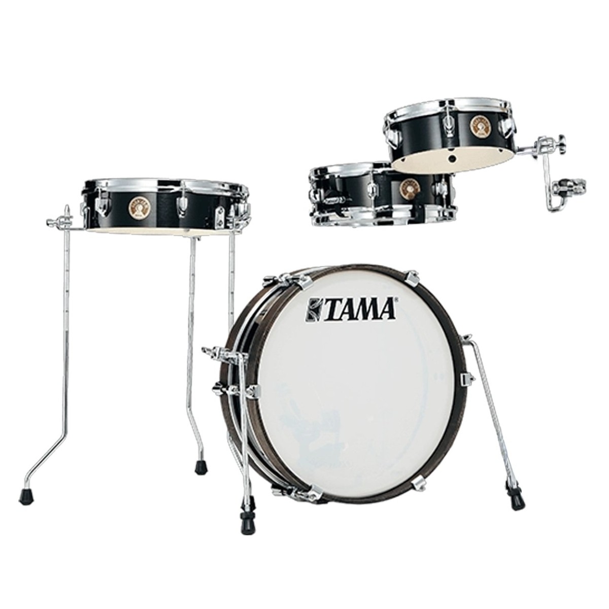 Tama Club-JAM Pancake 18" 4pc Shell Pack Hairline Black