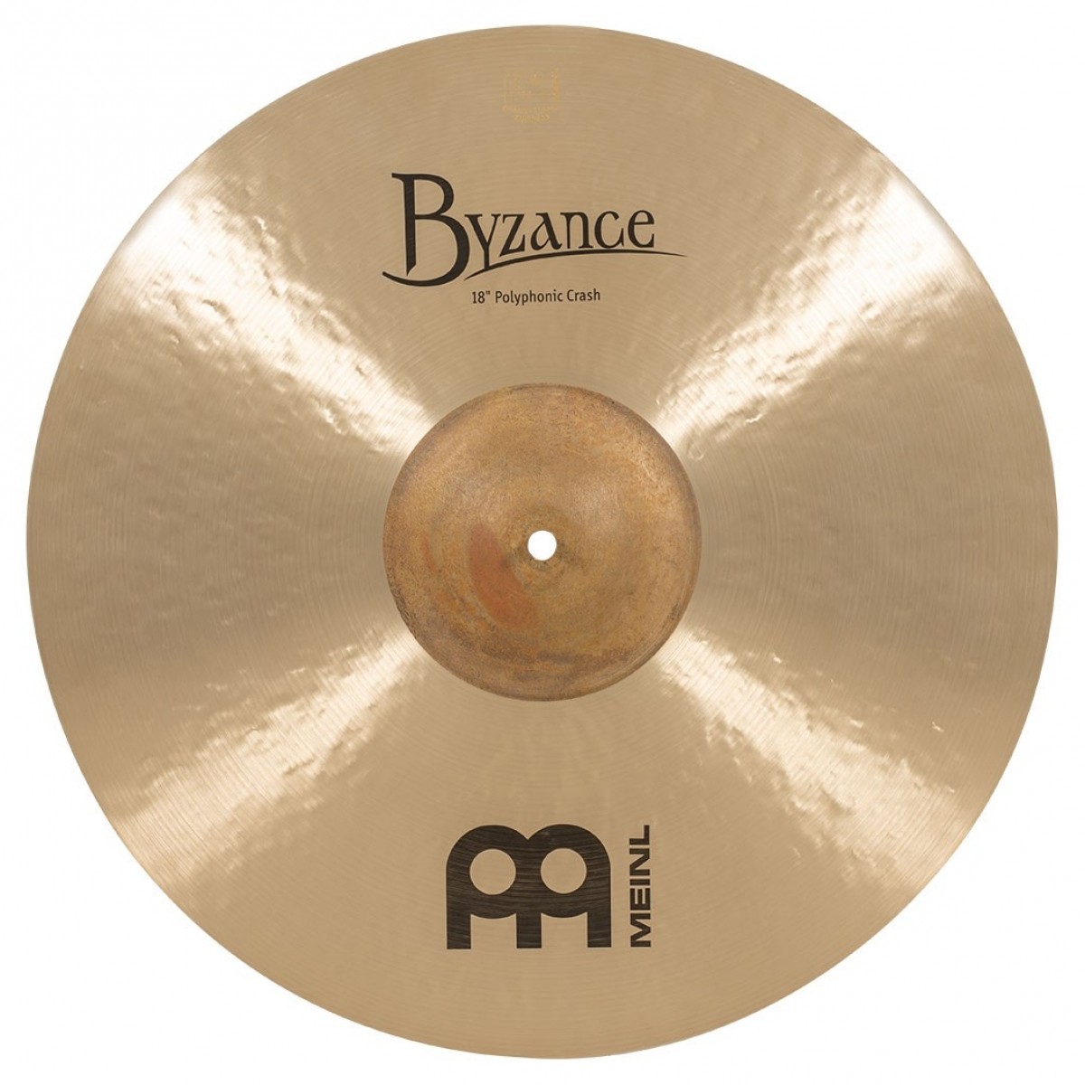 Meinl Byzance Traditional 18 Polyphonic Crash Cymbal