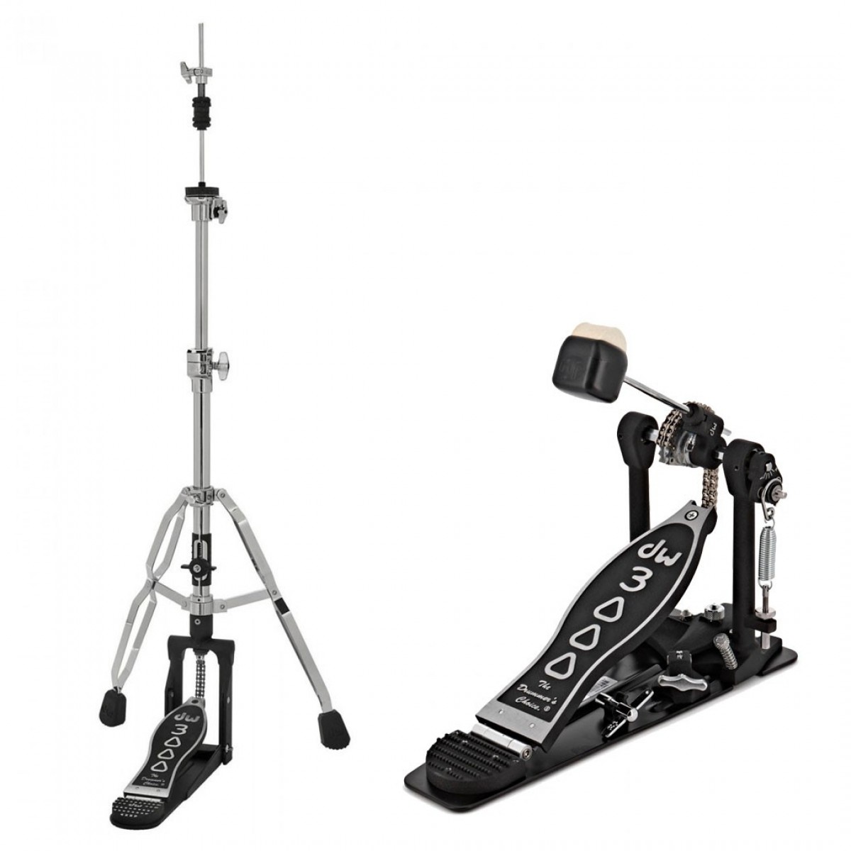 DW 3000 Series Fundamentals Hardware Set Single Pedal