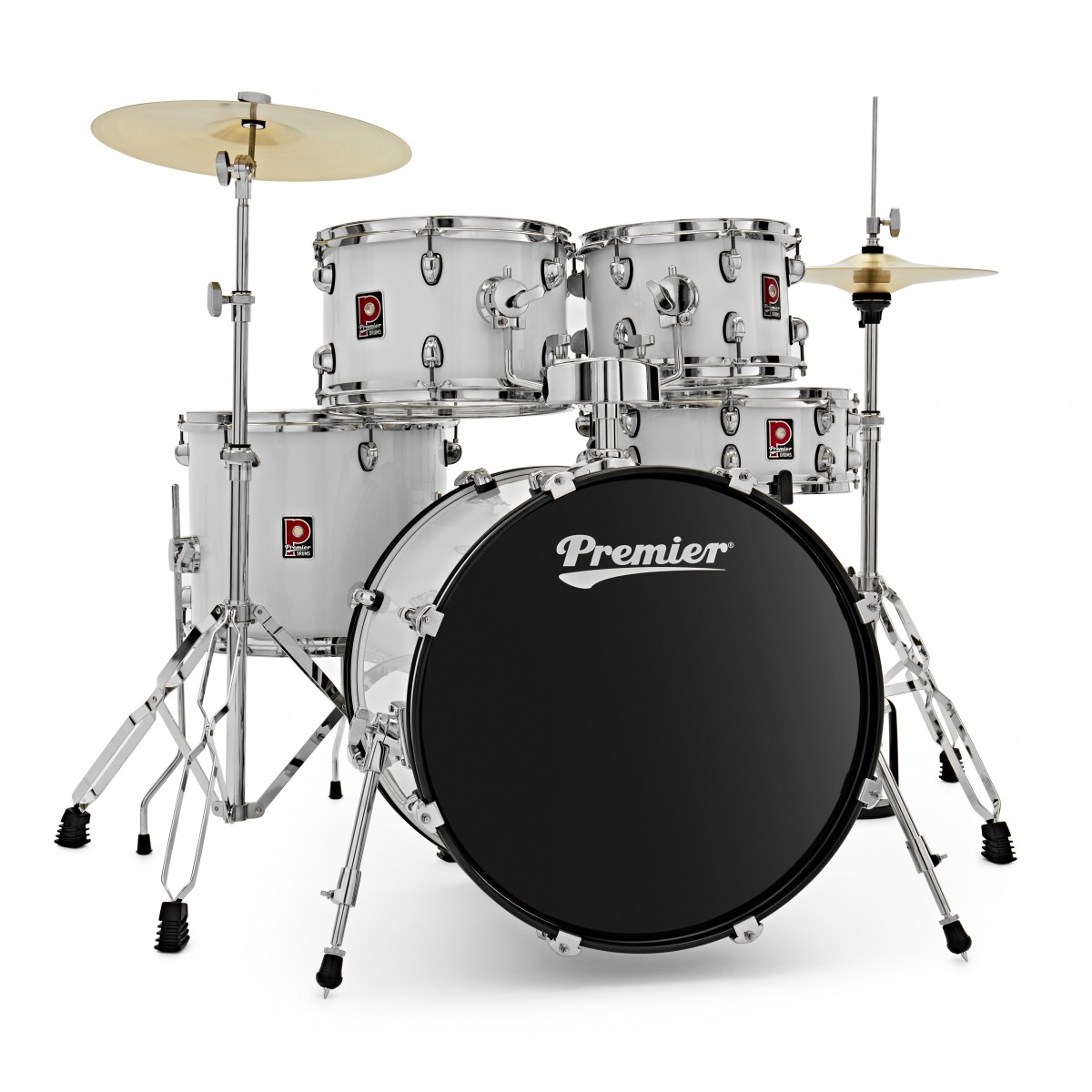 Premier Revolution 20" 5pc Drum Kit White