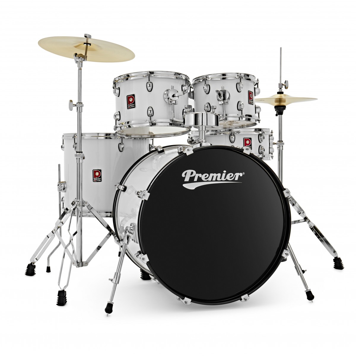 Premier Revolution 22" 5pc Drum Kit White