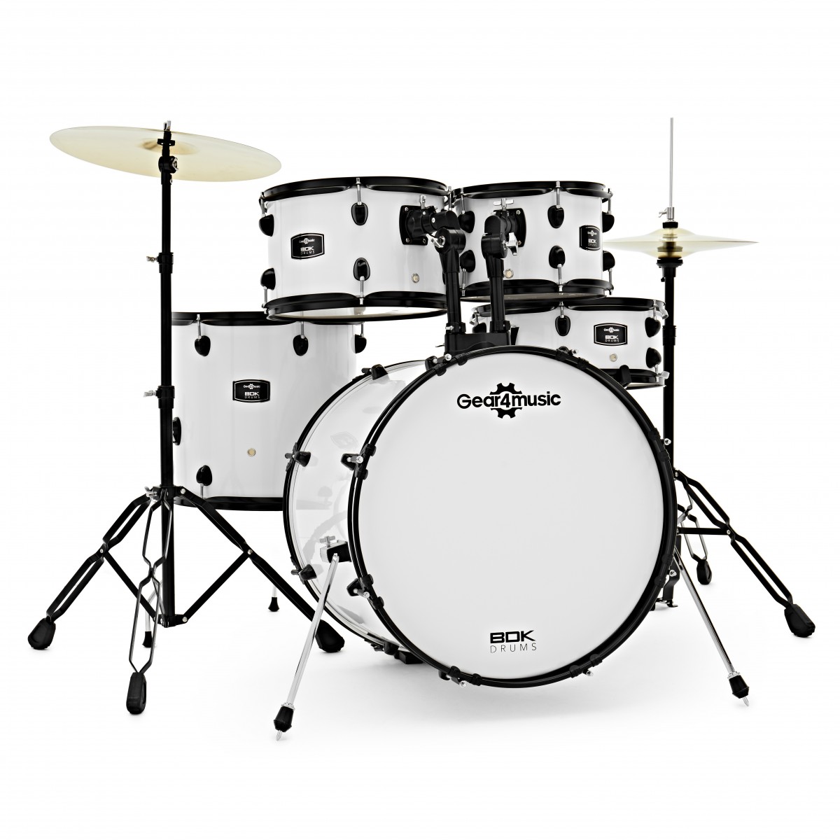 BDK-20 Fusion Drum Kit by Gear4music White