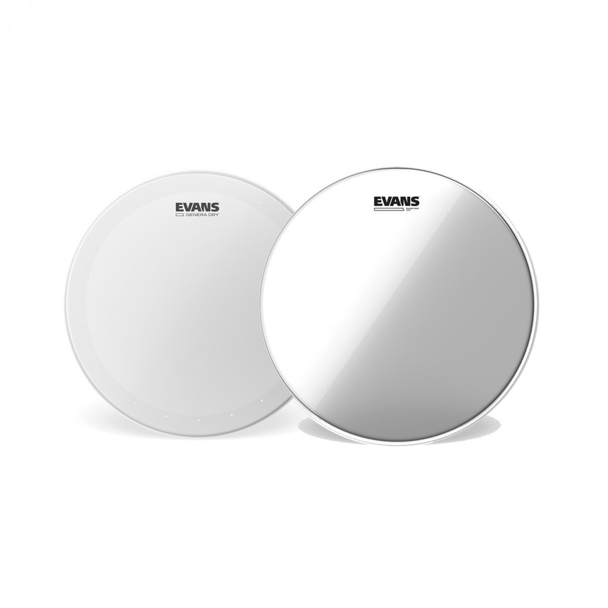 Evans Genera Dry Coated Snare Drum Head & Hazy 300 Pack 14