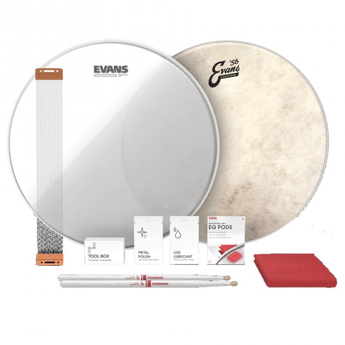 Evans TuneUp Kit Calftone 14"