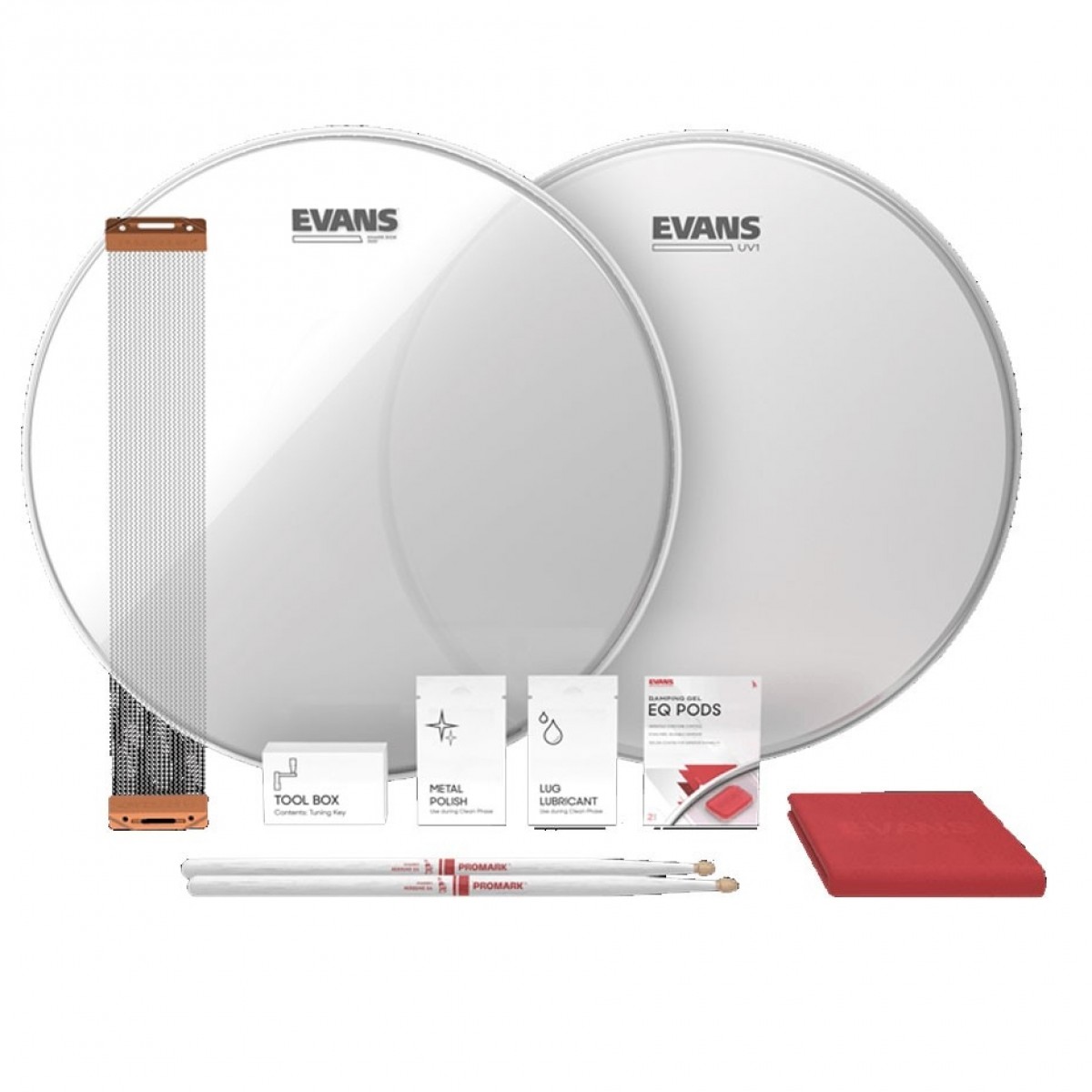 Evans TuneUp Kit UV1 13"