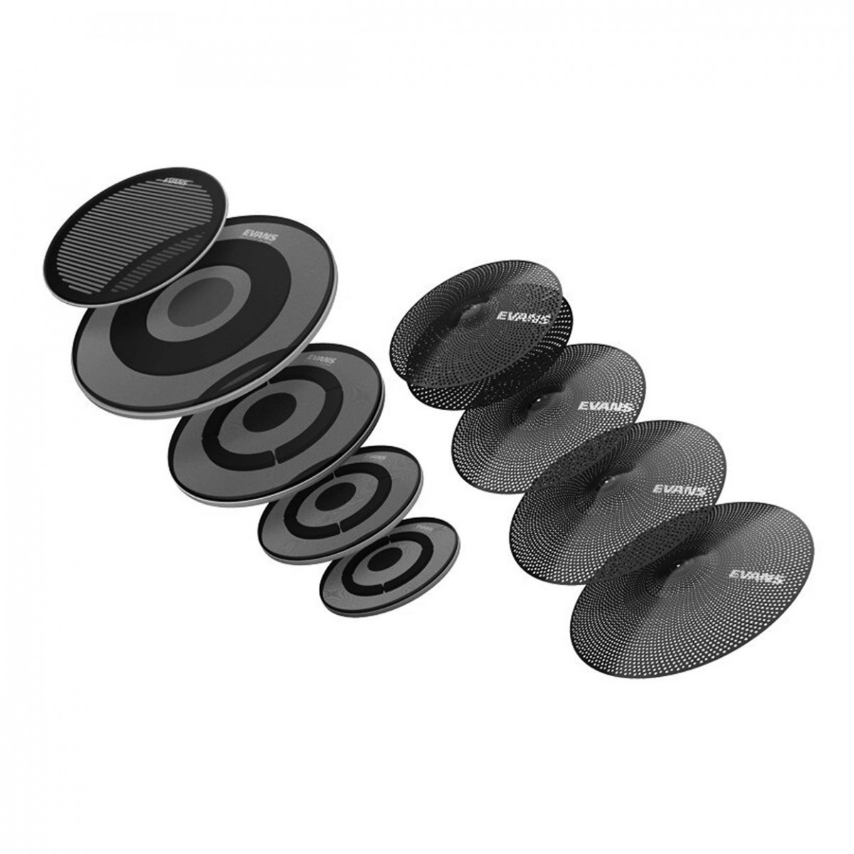 Evans dB One Rock System Pack & Cymbals