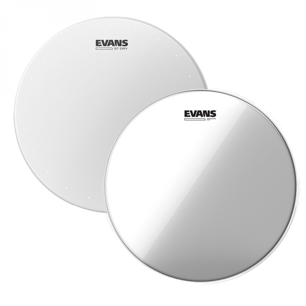 Evans ST DRY Coated Snare Drum Head & Snare Side Hazy 300 Pack 14