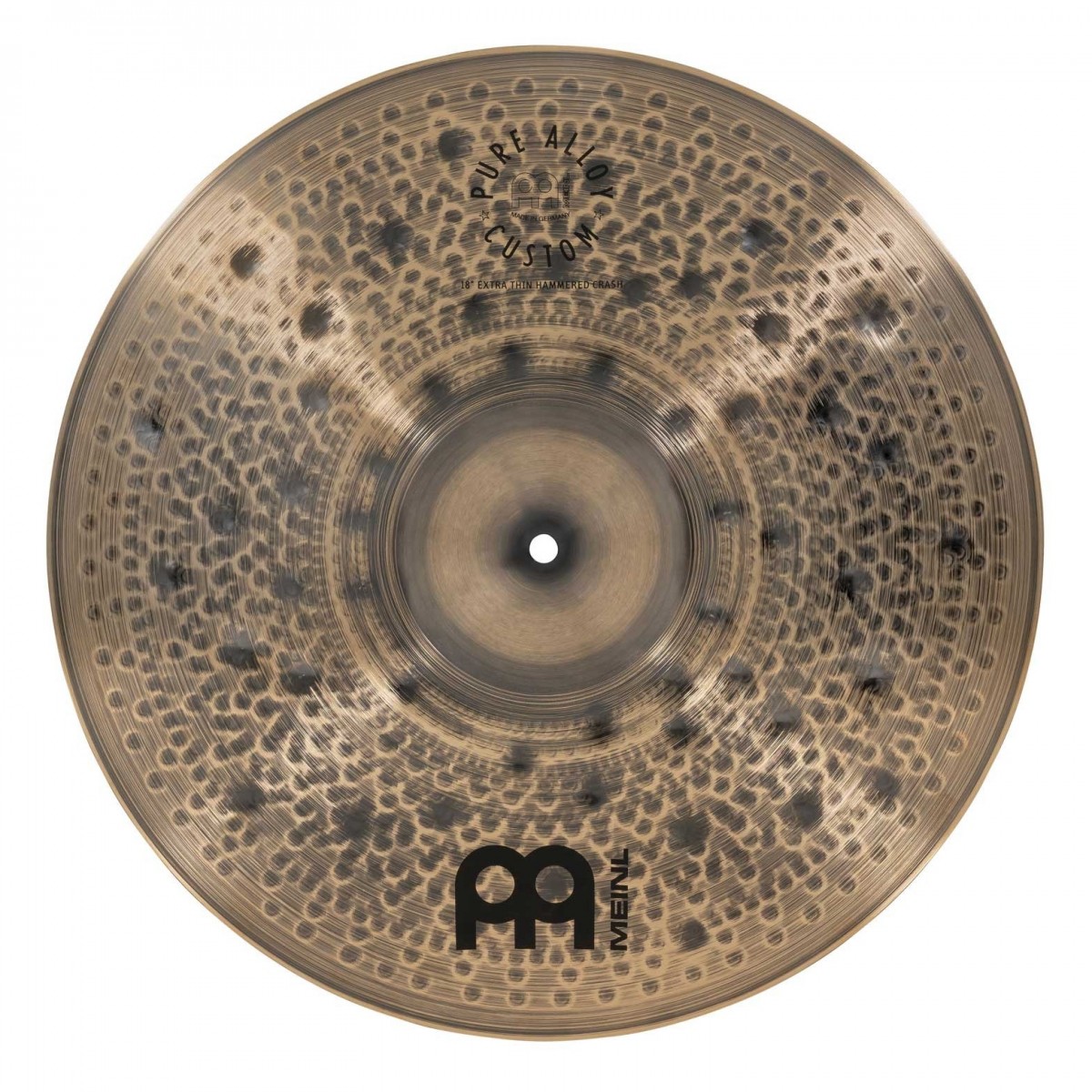 Meinl Pure Alloy Custom 18" Extra Thin Hammered Crash
