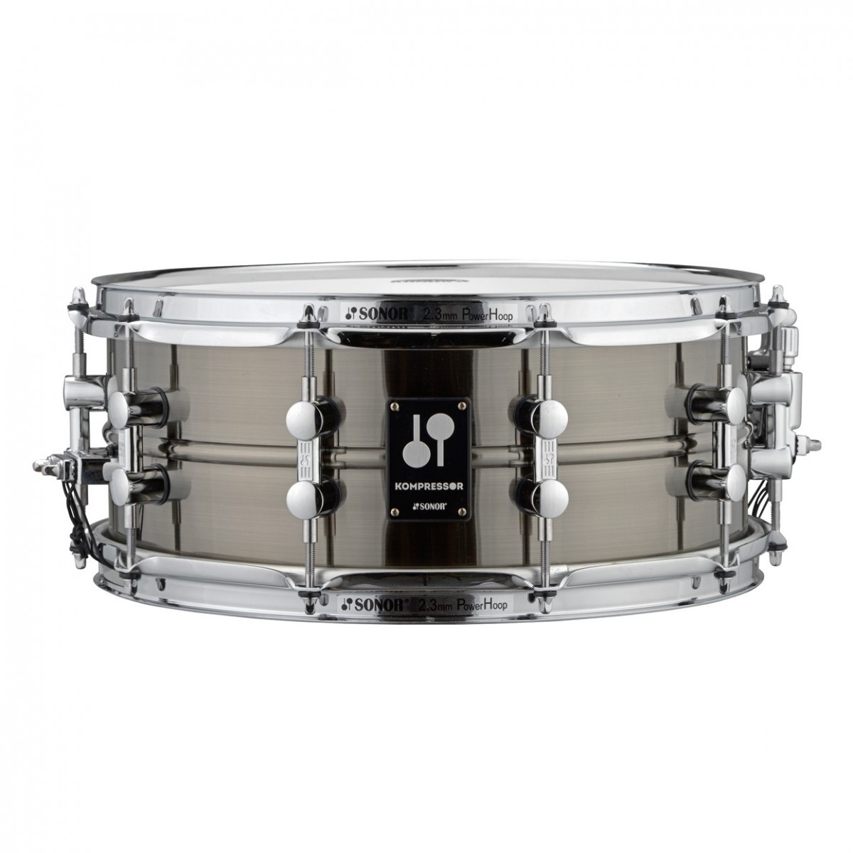 Sonor Kompressor 14 x 5.75 Black Nickel Brass Snare Drum