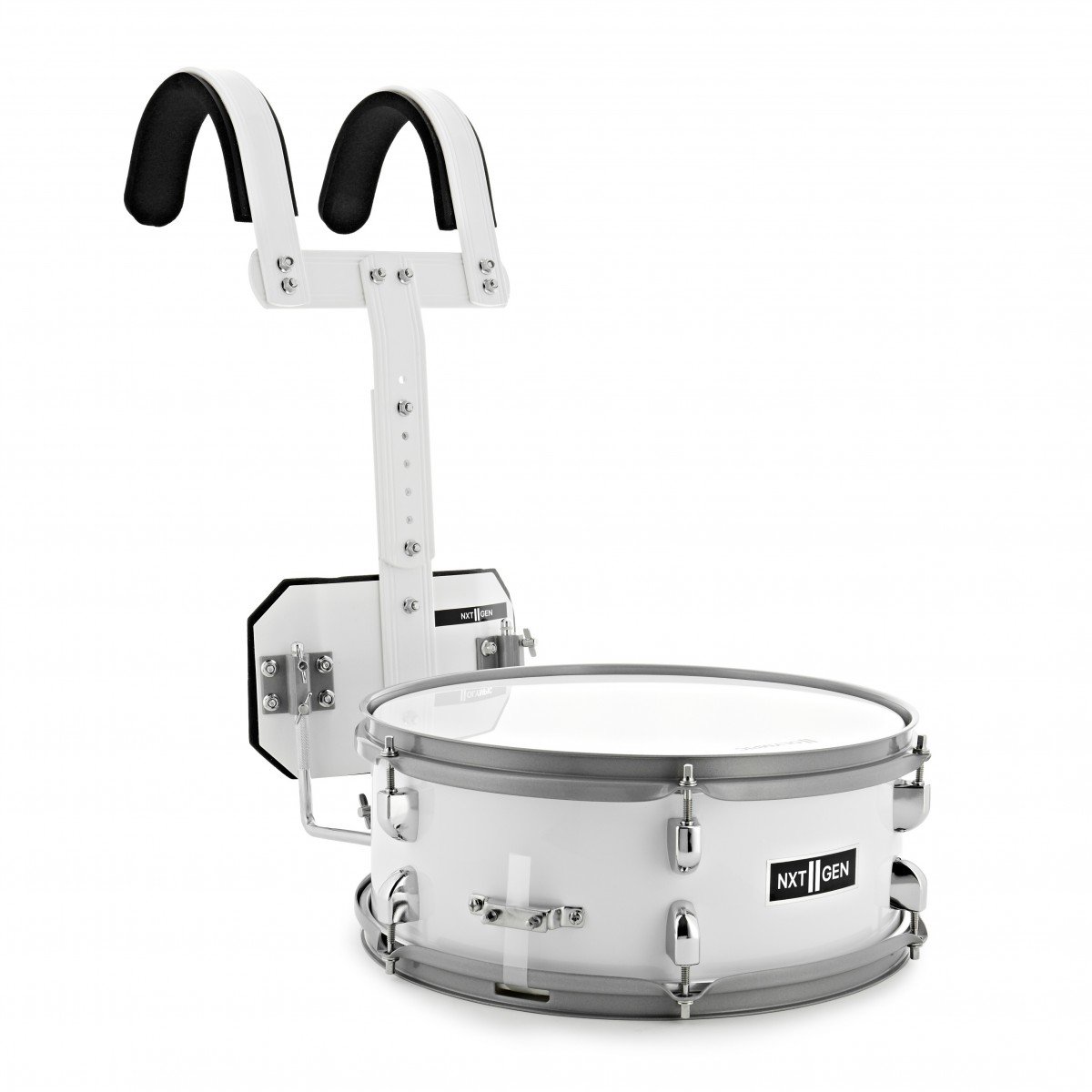 Premier NXT GEN Marching 14" x 5.5" Snare Drum White