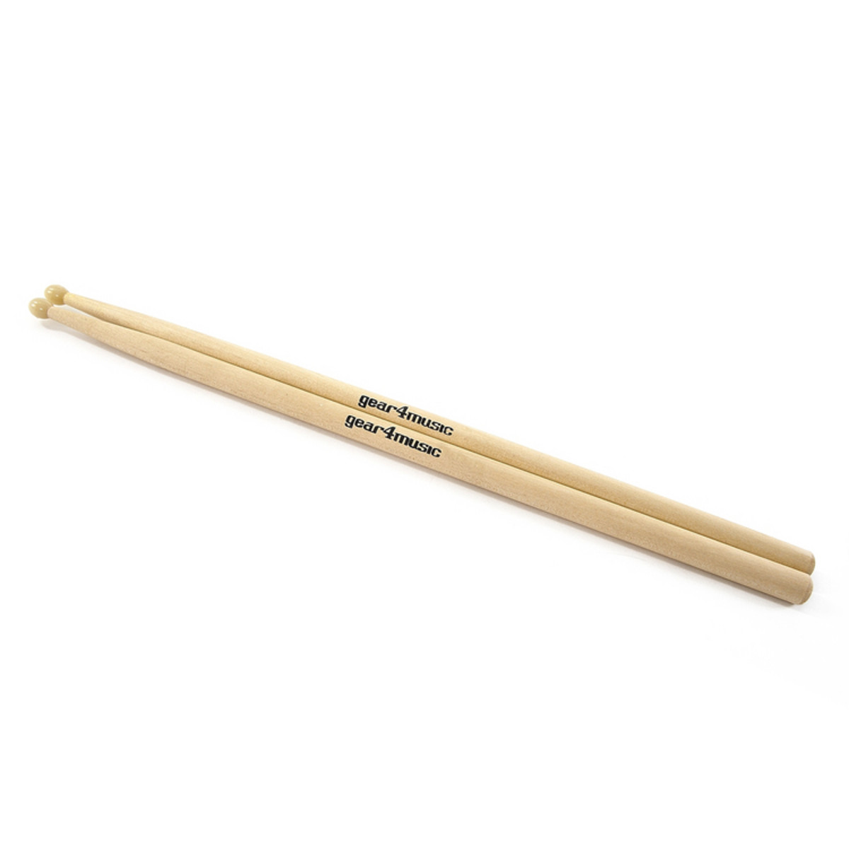 2B Nylon Tip Maple Drumsticks by Gear4music
