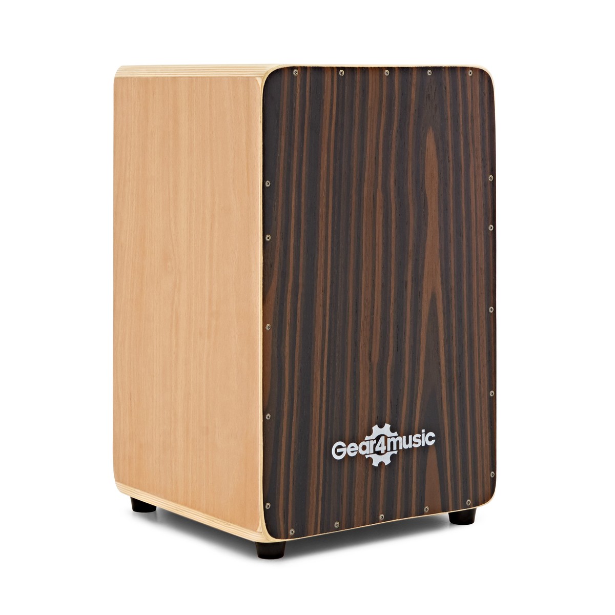 Cajon by Gear4music Ebony