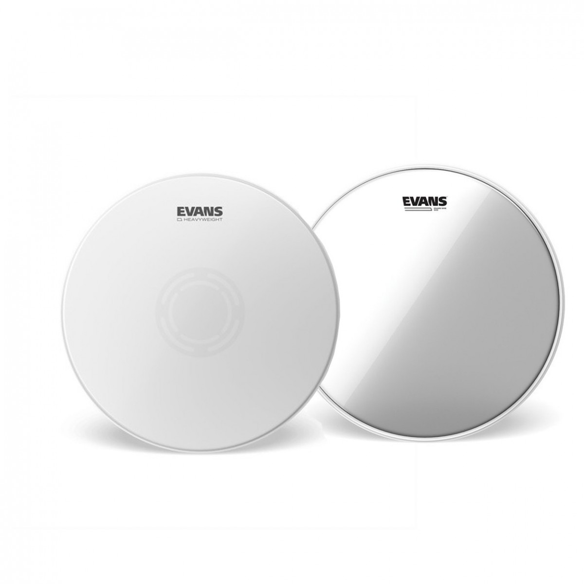 Evans Heavyweight Snare Drum Head & Snare Side Hazy 300 Pack 12