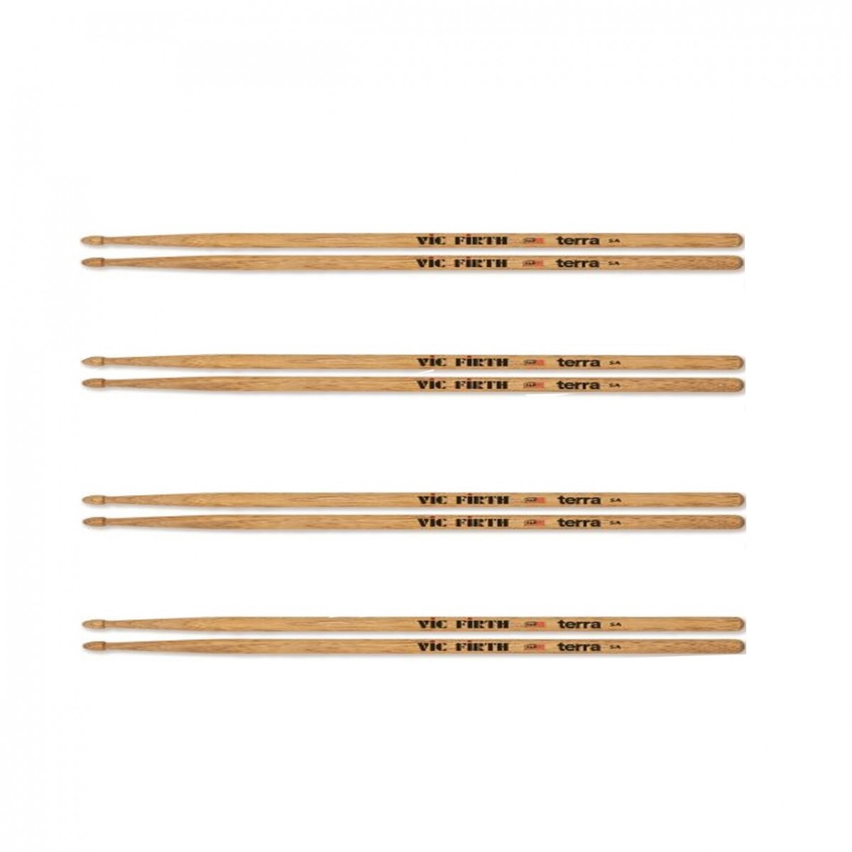 Vic Firth American Classic 5A Terra Series Drumsticks 4pk