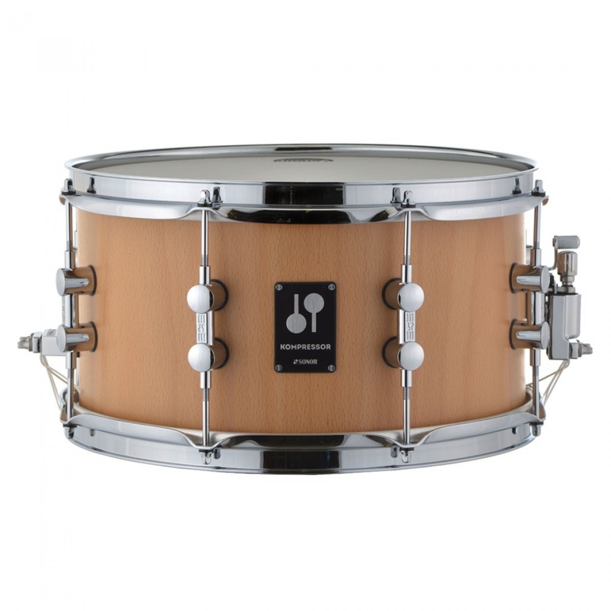 Sonor Kompressor 13 x 7" Natural Beech Snare Drum