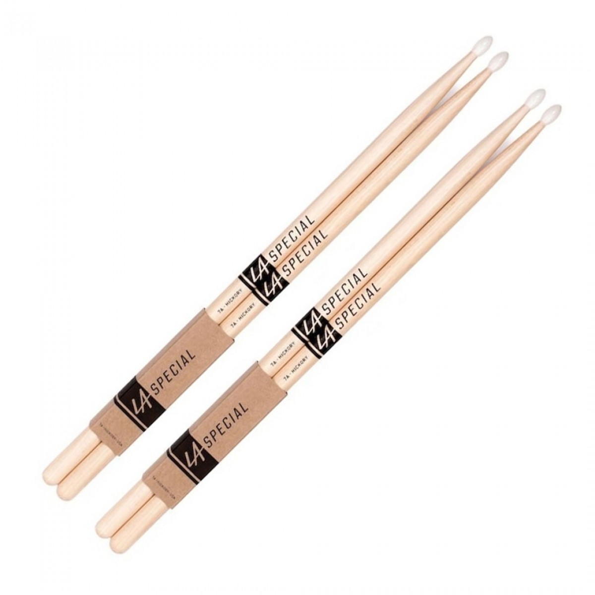 ProMark LA Special 7A Nylon Tip Drumsticks 2 Pair Value Bundle