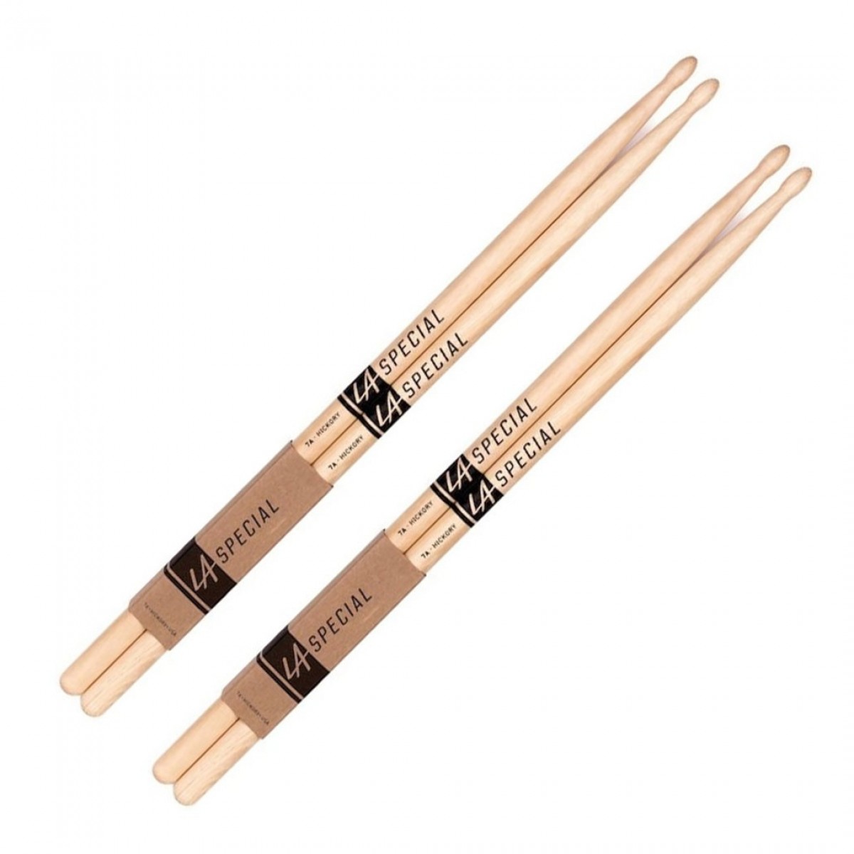ProMark LA Special 7A Wood Tip Drumsticks. 2 Pair Value Bundle