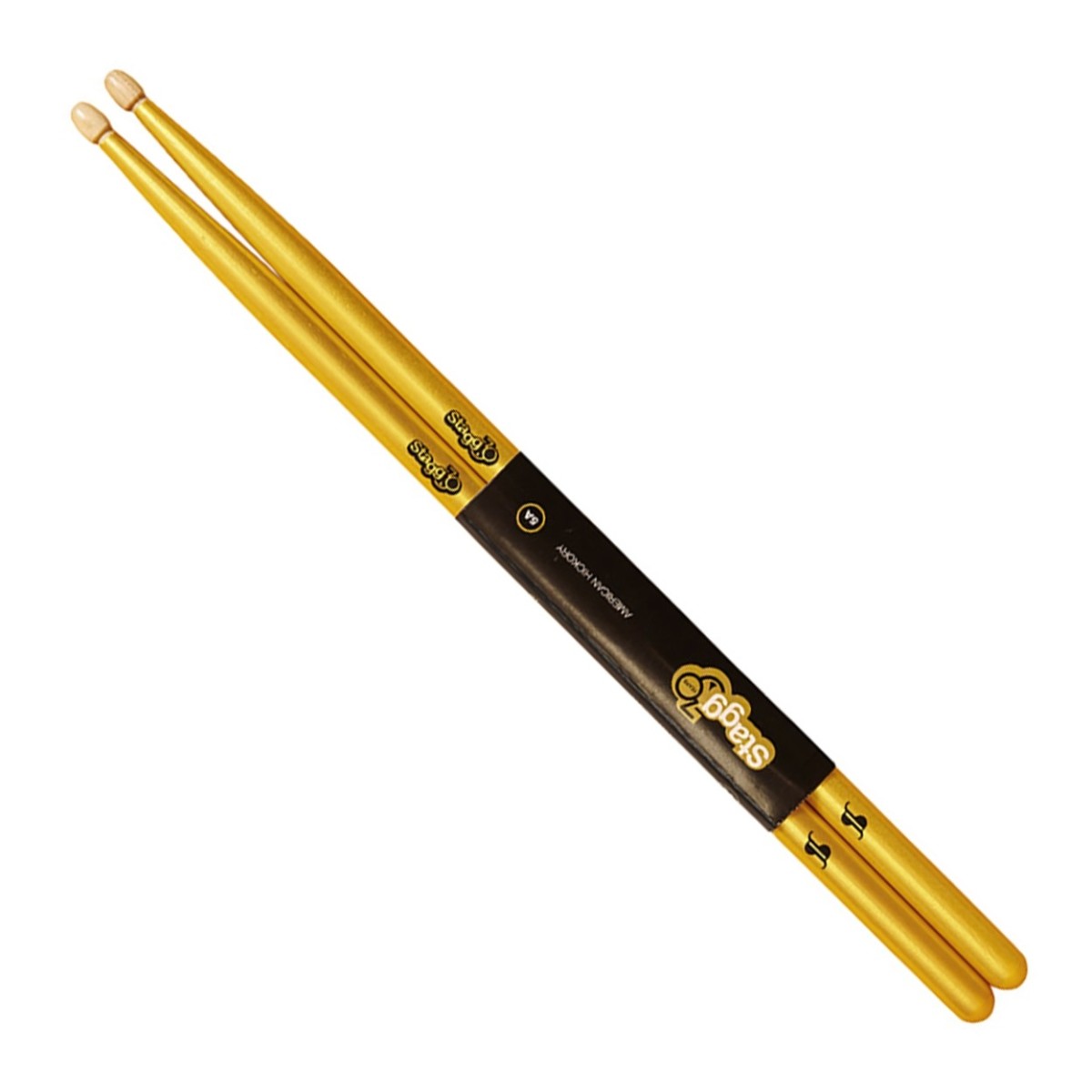 Stagg 5A 30th Anniversary Drumsticks Gold